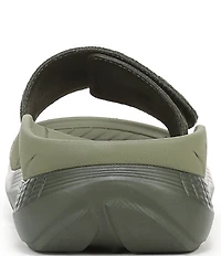 Vionic Rejuvenate Suede Recovery Platform Arch Support Slide Sandals
