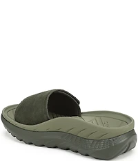 Vionic Rejuvenate Suede Recovery Platform Arch Support Slide Sandals