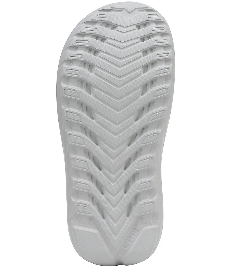 Vionic Rejuvenate Suede Recovery Platform Arch Support Slide Sandals