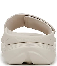 Vionic Rejuvenate Suede Recovery Platform Arch Support Slide Sandals