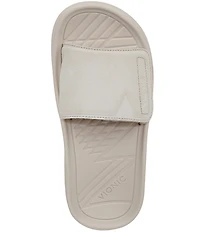 Vionic Rejuvenate Suede Recovery Platform Arch Support Slide Sandals