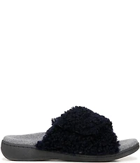 Vionic Relax Faux Shearling Slide Slippers