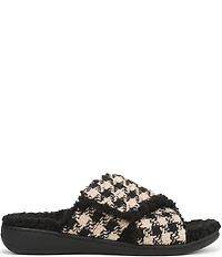 Vionic Relax II Houndstooth Slide Slippers