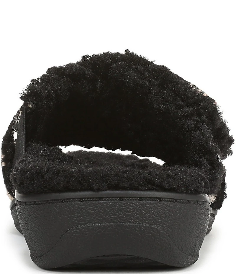 Vionic Relax II Houndstooth Slide Slippers