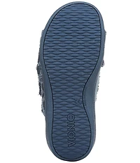 Vionic Relax II Leopard Print Terry Cloth Slide Slippers