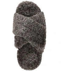 Vionic Relax II Tipped Faux Fur Slippers
