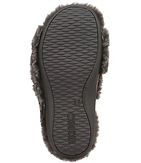 Vionic Relax II Tipped Faux Fur Slippers