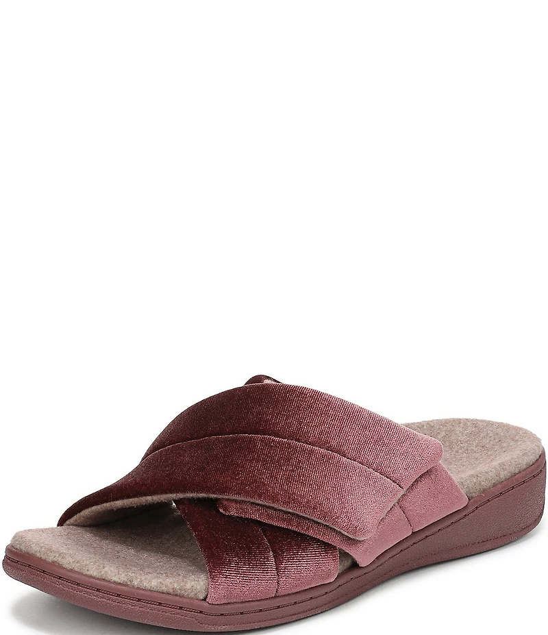Vionic Relax II Velvet Slippers
