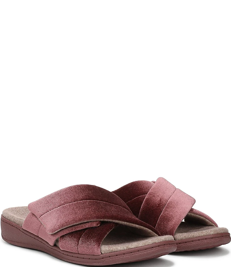 Vionic Relax II Velvet Slippers