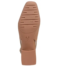 Vionic Reyes Leather Slingback Pumps
