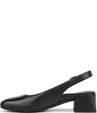 Vionic Reyes Leather Slingback Pumps