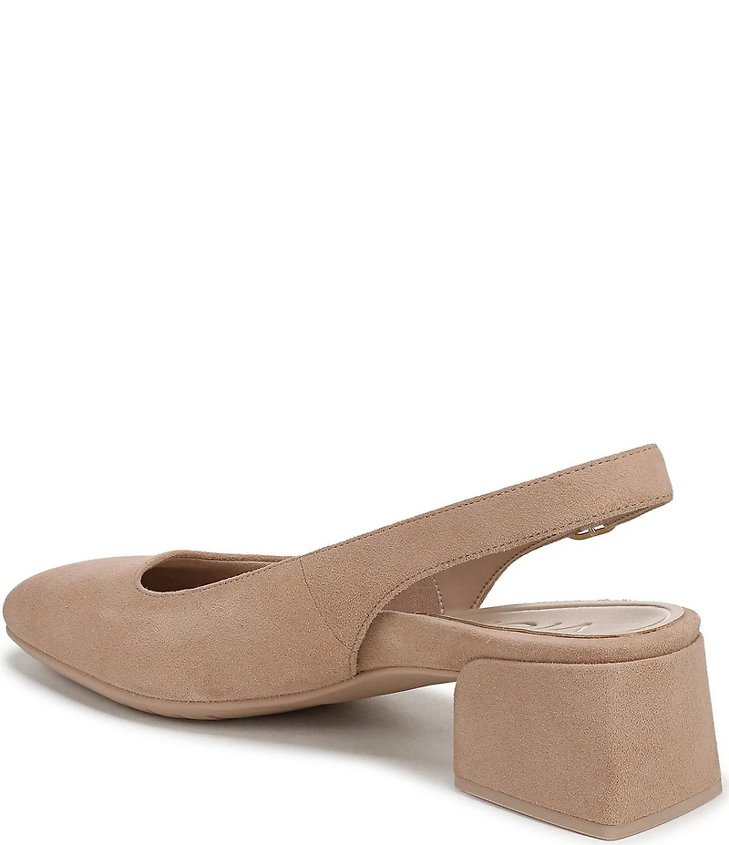 Vionic Reyes Suede Slingback Pumps