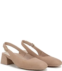 Vionic Reyes Suede Slingback Pumps