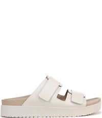 Vionic Riviera Leather Banded Slide Sandals