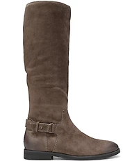 Vionic Rochelle Suede Buckle Strap Hardware Tall Boots