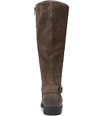 Vionic Rochelle Suede Buckle Strap Hardware Tall Boots