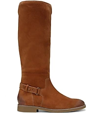 Vionic Rochelle Suede Buckle Strap Hardware Tall Boots