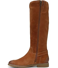 Vionic Rochelle Suede Buckle Strap Hardware Tall Boots
