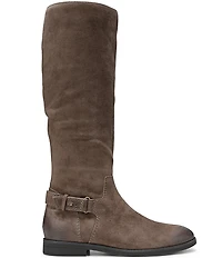 Vionic Rochelle Suede Buckle Strap Hardware Tall Boots