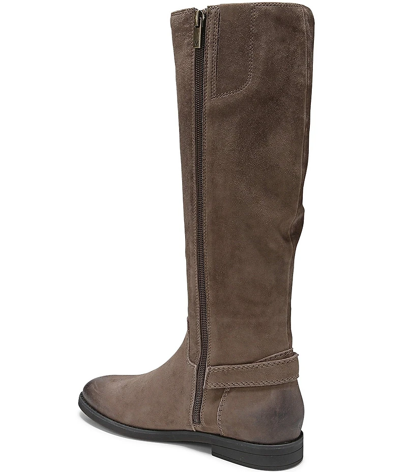 Vionic Rochelle Suede Buckle Strap Hardware Tall Boots