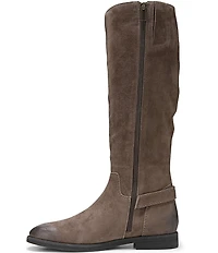 Vionic Rochelle Suede Buckle Strap Hardware Tall Boots