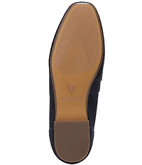 Vionic Sadie Tonal Snake Print Nubuck Penny Loafers