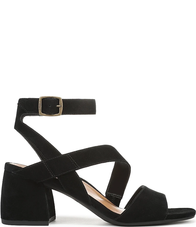 Vionic Samara Suede Dress Sandals