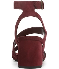 Vionic Samara Suede Dress Sandals