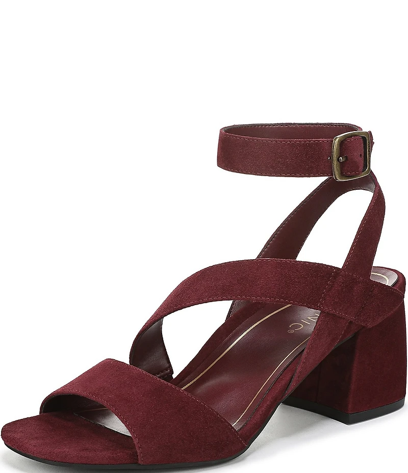 Vionic Samara Suede Dress Sandals