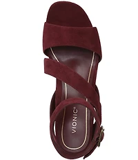 Vionic Samara Suede Dress Sandals