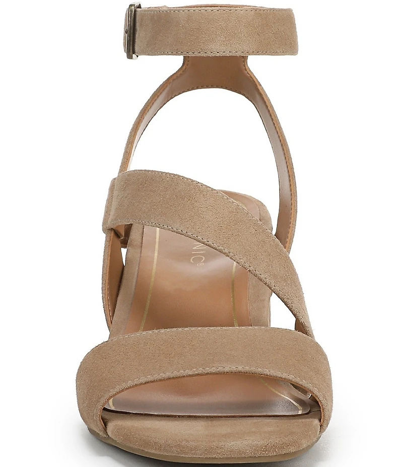 Vionic Samara Suede Dress Sandals