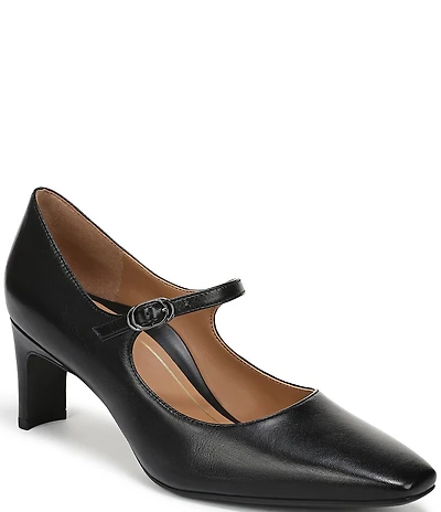Vionic Samira Leather Mary Jane Pumps