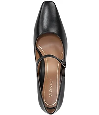 Vionic Samira Leather Mary Jane Pumps