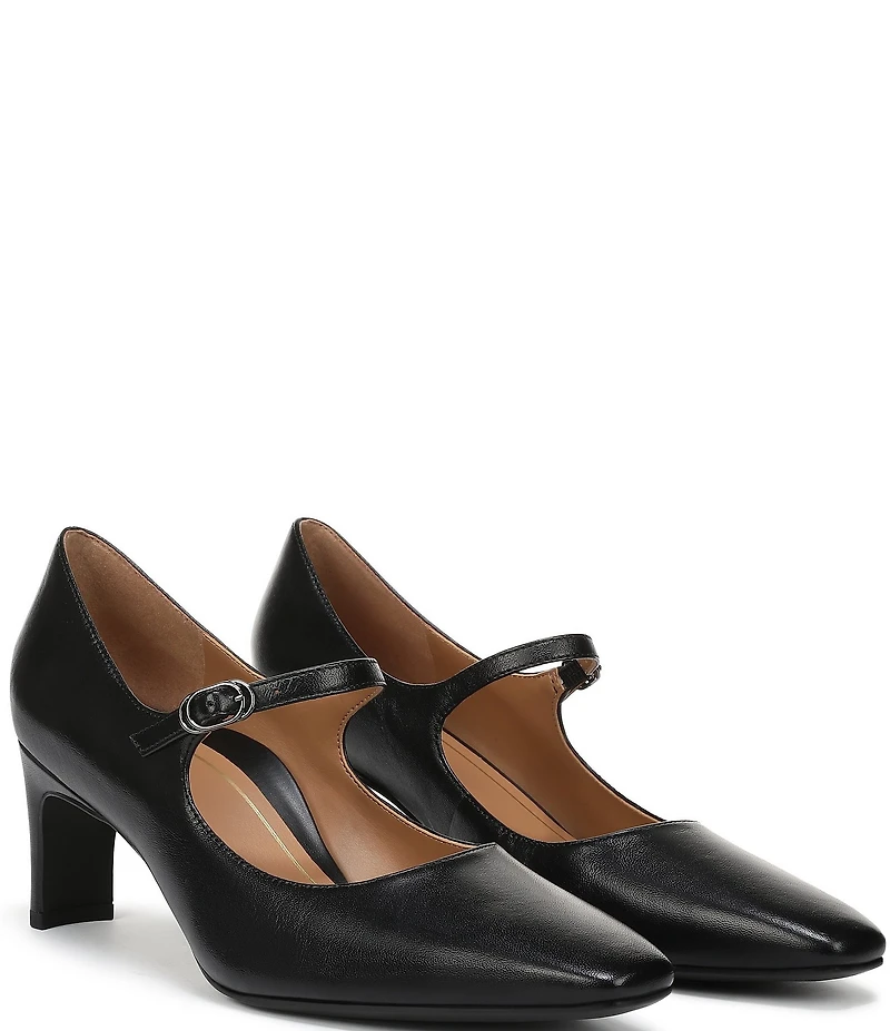 Vionic Samira Leather Mary Jane Pumps