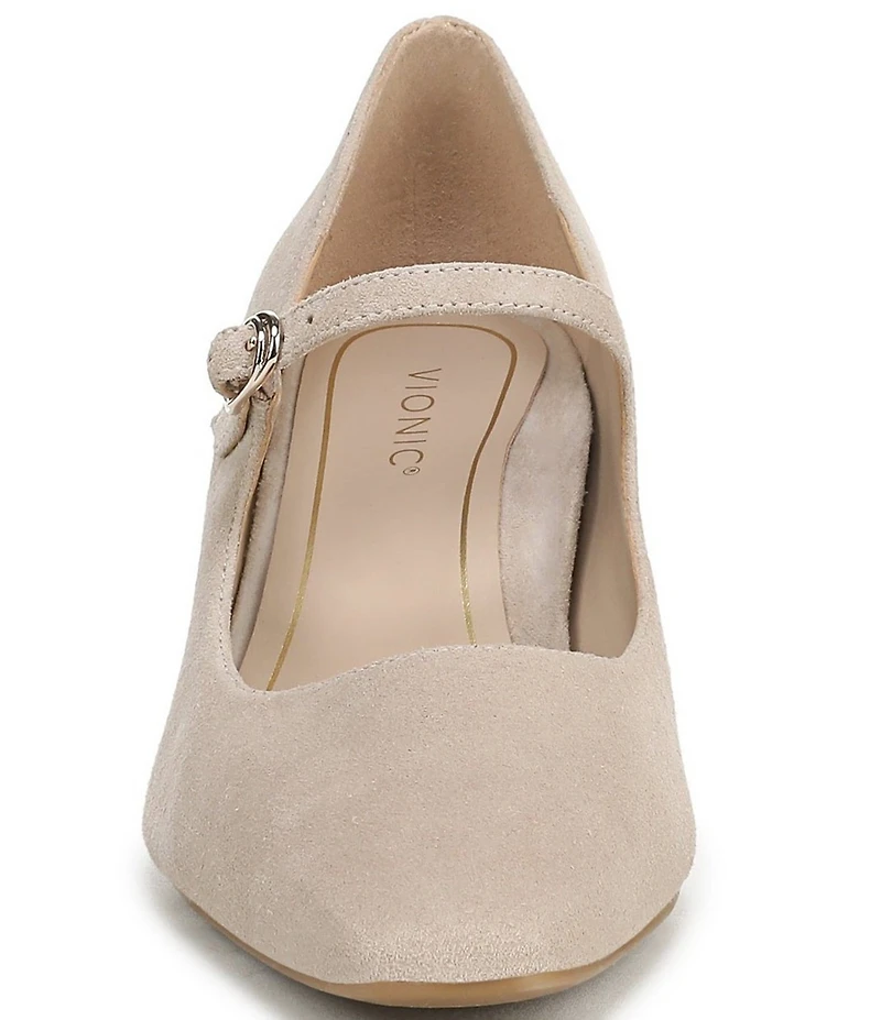 Vionic Samira Suede Mary Jane Pumps