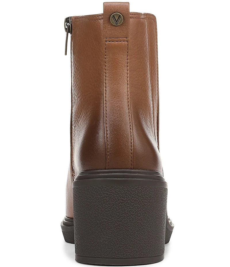 Vionic Savannah Leather Chelsea Booties