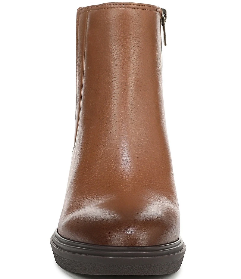 Vionic Savannah Leather Chelsea Booties