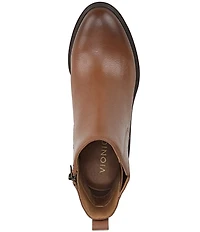Vionic Savannah Leather Chelsea Booties