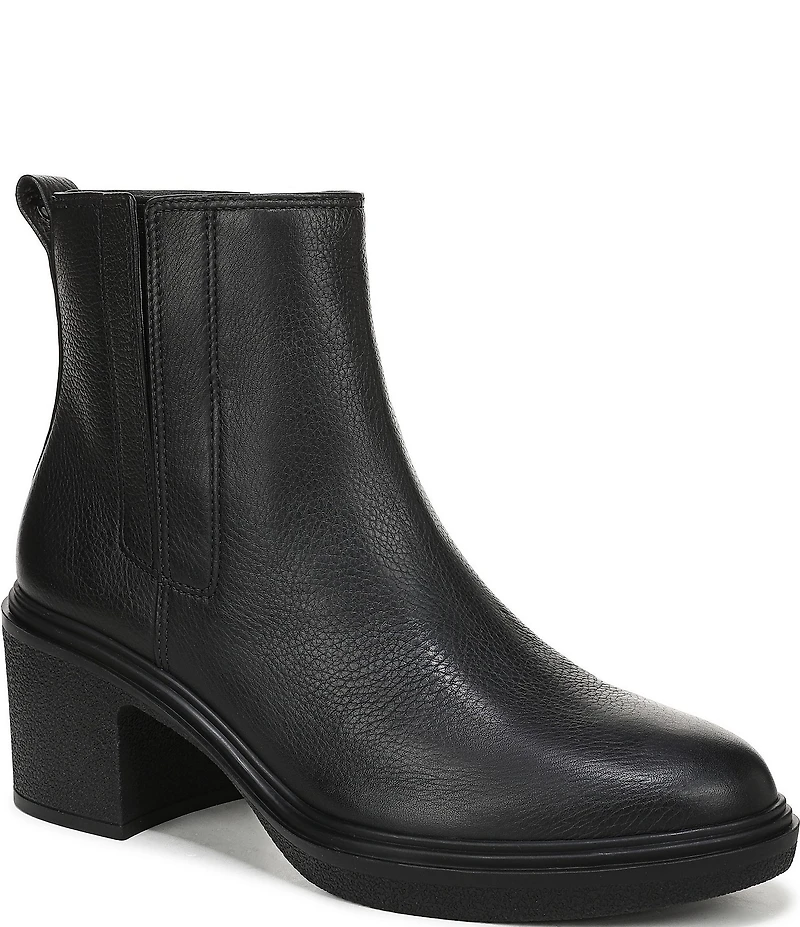 Vionic Savannah Leather Chelsea Booties