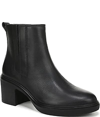 Vionic Savannah Leather Chelsea Booties