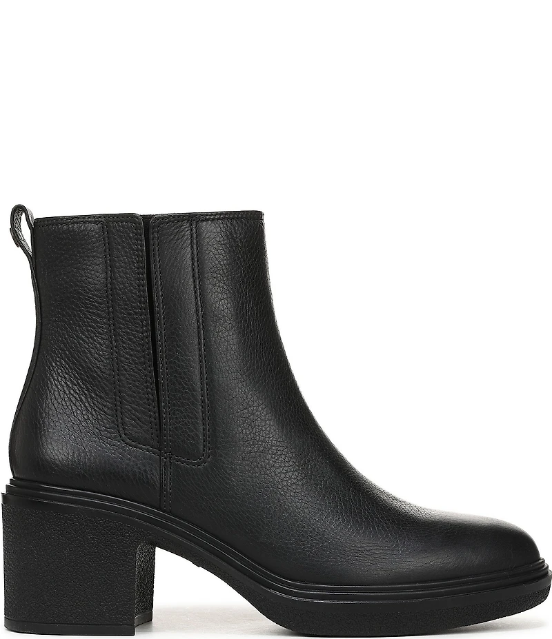 Vionic Savannah Leather Chelsea Booties