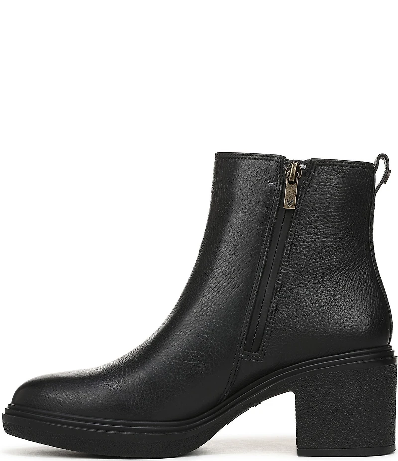Vionic Savannah Leather Chelsea Booties
