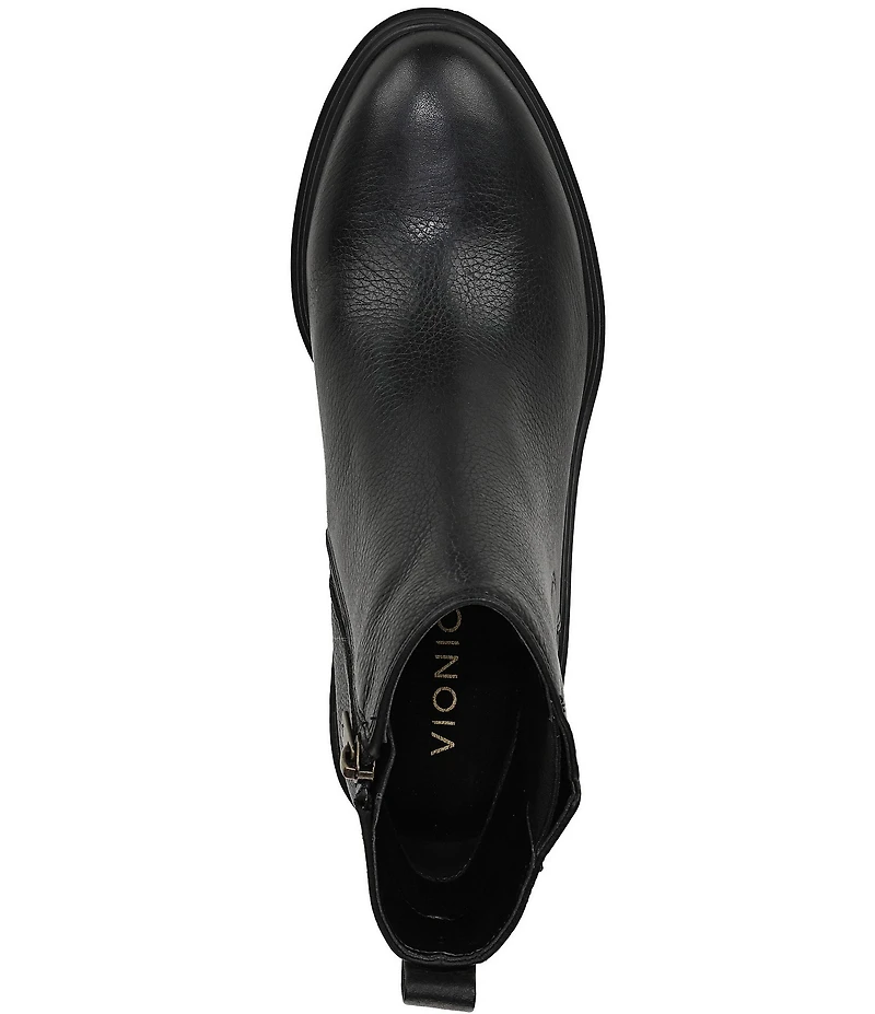 Vionic Savannah Leather Chelsea Booties