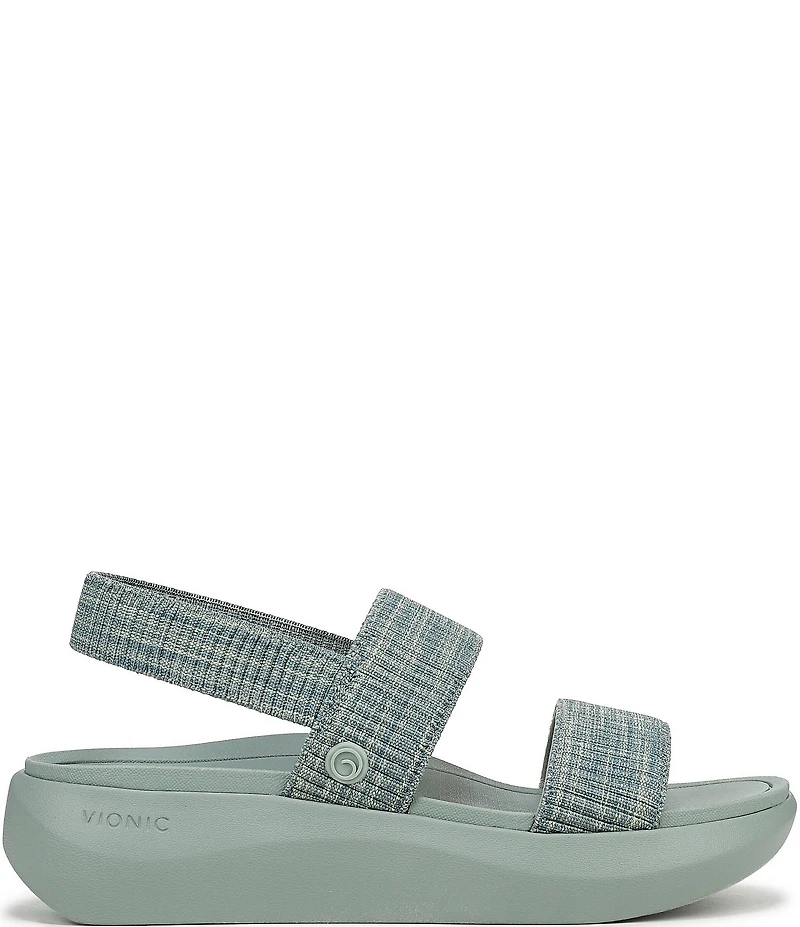 Vionic Sky Stretch Gore Slingback Sandals