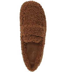 Vionic Snuggle Faux Shearling Loafer Inspired Slippers