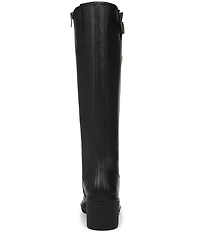 Vionic Sonora Leather Buckle Hardware Detail Tall Boots