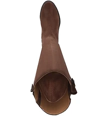 Vionic Sonora Suede Buckle Hardware Detail Tall Boots