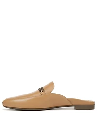 Vionic Starling Leather Chain Hardware Mules