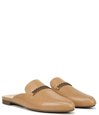 Vionic Starling Leather Chain Hardware Mules