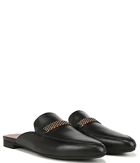 Vionic Starling Leather Chain Hardware Mules